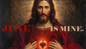 June is the Month of the Most Sacred Heart of Jesus.