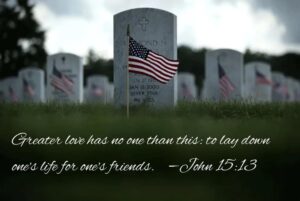 May our nation always remember and honor those who made the supreme sacrifice for their fellow Americans