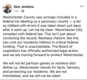 Ken Jenkins has trouble with the truth.